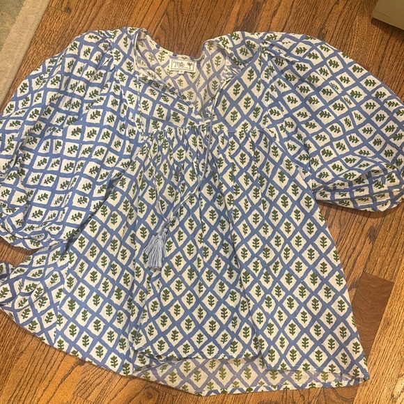 Mille Women's Blue and Green Patterned - Picture 1 of 2